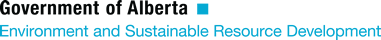 Alberta Ministry of Environment and Sustainable Resource Development